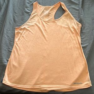 Patagonia. Coral athletic tank top. Size large.